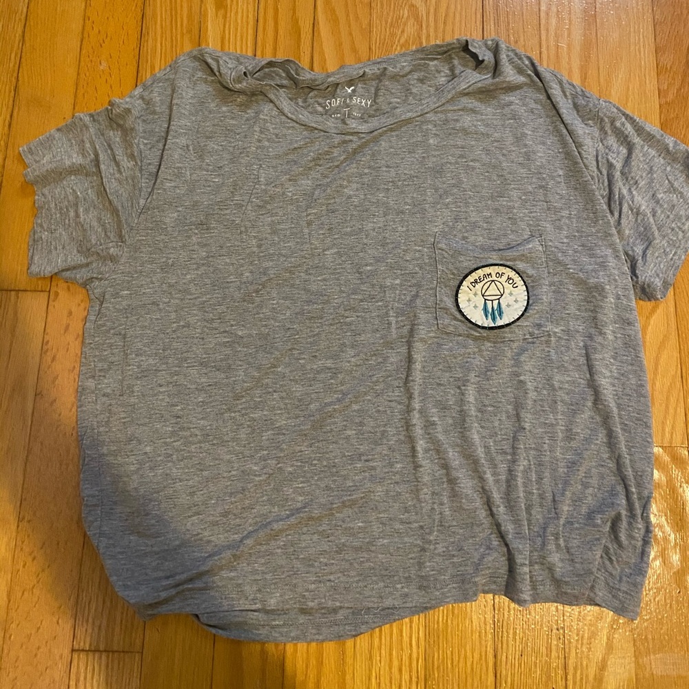 American Eagle Cropped T-Shirt